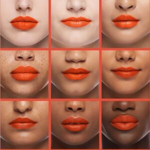 NYX orange lipstick